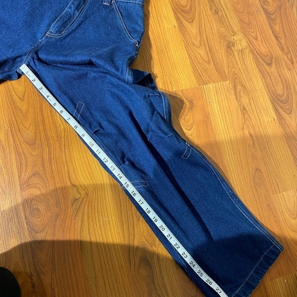 NO BOUNDARIES vintage retro y2k super high waisted jeans tapered skater size 16 - Picture 8 of 10